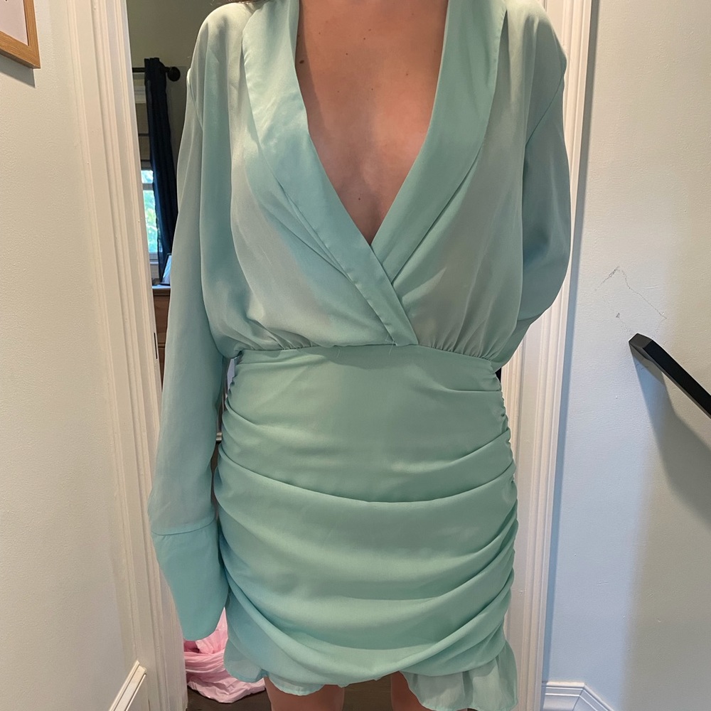 Green dress